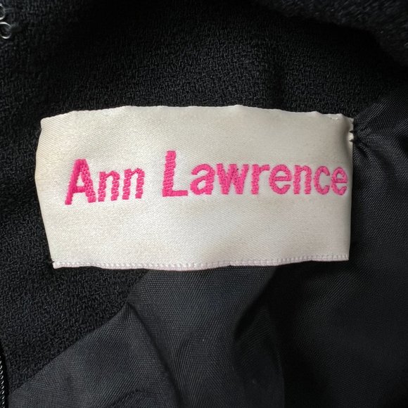 Stunning Vintage Ann Lawerence Sexy Mini Dress Statement Sleeves Made In The USA - Picture 6 of 10